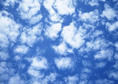 Фотообои Синее небо с облаками